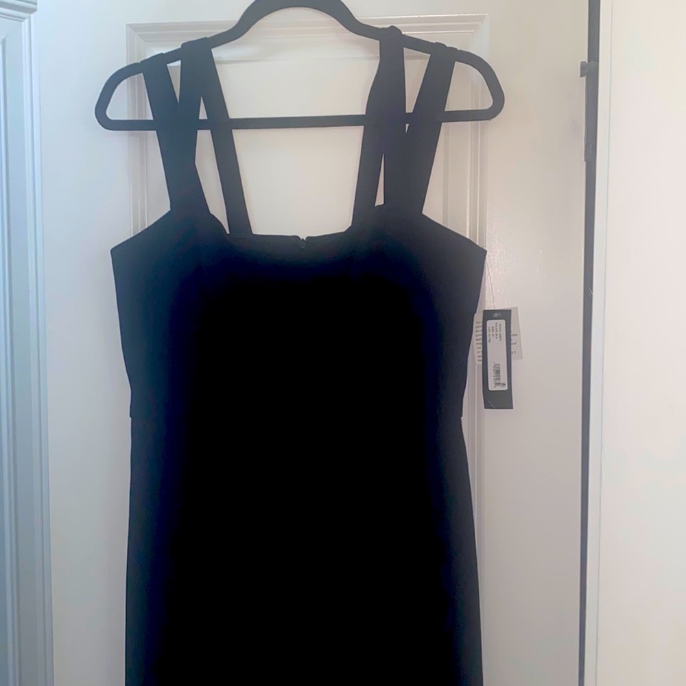 Brand new size 12 high low black dress. Purchased from Lord &Taylor.